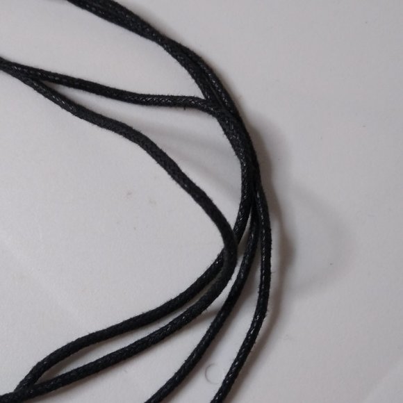 Yin And Yang Metal Pendant String Necklace Set - Picture 9 of 15